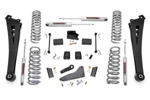 Rough Country Suspension Lift Kit 5 in. Front/Rear Coil Spring Radius Arm  -  36830