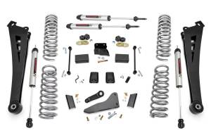 Rough Country Suspension Lift Kit 5 in. Lift Dual Rate Coil Springs Radius Arms And V2 Shocks Diesel  -  36870