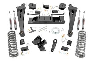 Rough Country - Rough Country Suspension Lift Kit 5 in. Lift Standard Rate Front And Rear Coil Springs Radius Arm w/AISIN Transmission  -  37930 - Image 1