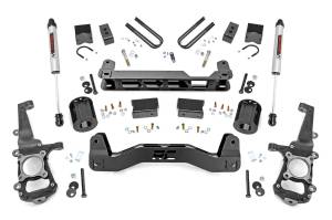 Rough Country Suspension Lift Kit w/V2 Shocks 6 in. Lift Kit  -  40670