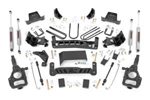 Rough Country Suspension Lift Kit w/Shocks 5 in. Lift  -  43130