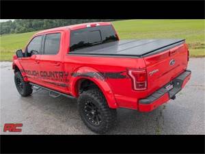 Rough Country - Rough Country Hard Tri-Fold Tonneau Bed Cover  -  45309550A - Image 4