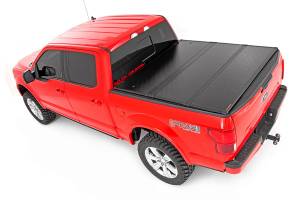 Rough Country - Rough Country Hard Tri-Fold Tonneau Bed Cover  -  45515550A - Image 2