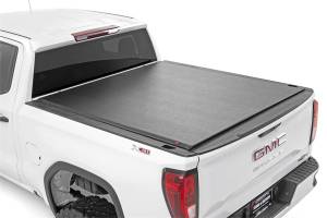 Exterior - Tonneau Covers - Rough Country - Rough Country Soft Roll-Up Bed Cover  -  48119551