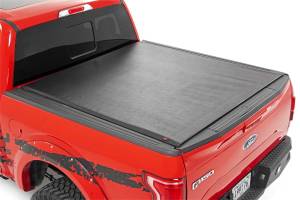 Exterior - Tonneau Covers - Rough Country - Rough Country Soft Roll-Up Bed Cover  -  48220550