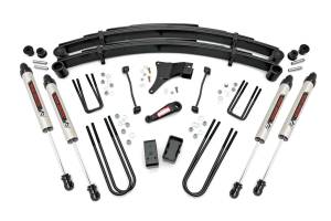 Rough Country - Rough Country Suspension Lift Kit w/Shocks 4 in. Lift V2 Monotube Shocks  -  49470 - Image 1