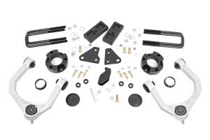 Rough Country Suspension Lift Kit 3.5 in. Lift w/Factory Cast Steel Knuckles  -  50002