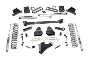 Rough Country Suspension Lift Kit w/Shocks 6 in. Lift Incl. Factory Rear Overload Springs 3.5 in. Axle Diameter Front Driveshaft N3 Shocks  -  50321