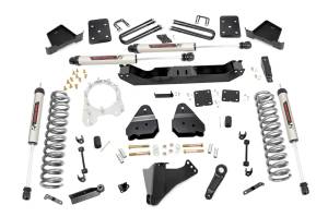 Rough Country Suspension Lift Kit 6 in. Radius Arm Drop Brackets N3 Series Shock Absorbers  -  50370