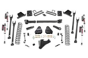 Rough Country Suspension Lift Kit w/Shocks 6 in. 4-Link w/Vertex Reservoir Shocks Incl. 4 in. Axle Diameter Front Driveshaft  -  50751