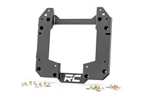 Tire & Wheel - Spare Tire Carrier - Rough Country - Rough Country Spare Tire Relocation Bracket For 35 x 12.5 Spare Tire Easy Installation  -  51053