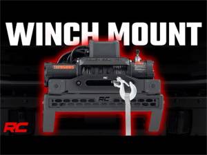 Rough Country - Rough Country Winch Mounting Plate  -  51066 - Image 3