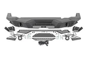 Rough Country - Rough Country Rear LED Bumper Black Black Series LED Pair Slime Line  -  51091 - Image 2