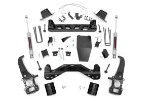 Rough Country Suspension Lift Kit w/Shocks 6 in. Lift  -  54620