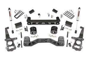 Rough Country Suspension Lift Kit 4 in. 1/4 in. thick plate steel  -  55175