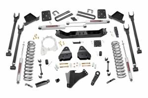 Rough Country - Rough Country 4-Link Suspension Lift Kit w/Shocks 6 in.  -  56020