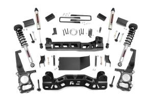 Rough Country Suspension Lift Kit w/Shocks 4 in. Lift Incl. Lifted N3 Struts Rear v2 Monotube Shocks  -  57471