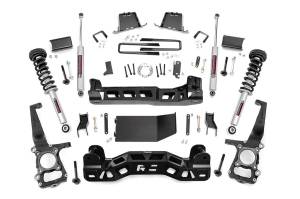 Rough Country Suspension Lift Kit w/Shocks 6 in. Lift Incl. Lifted N3 Struts Rear N3 Shocks  -  57532