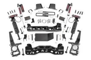 Rough Country Suspension Lift Kit w/Shocks 6 in. Lift Incl. Knuckles  -  57550