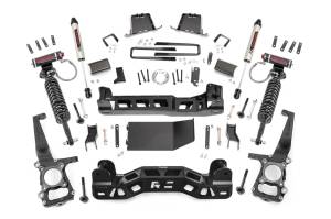 Rough Country - Rough Country Suspension Lift Kit w/Shocks 6 in. Lift Incl. Vertex Adustable Coilovers Rear V2 Monotube Shocks  -  57557 - Image 1