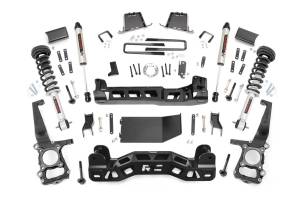 Rough Country - Rough Country Suspension Lift Kit w/Shocks 6 in. Lift Incl. Lifted Struts Rear V2 Monotube Shocks  -  57571 - Image 1