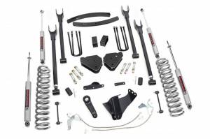 Rough Country - Rough Country 4-Link Suspension Lift Kit w/Shocks 6 in.  -  588.20