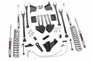 Rough Country - Rough Country 4-Link Suspension Lift Kit w/Shocks 8 in.  -  592.20