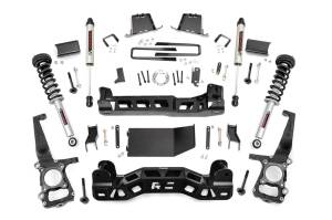 Rough Country Suspension Lift Kit w/Shocks 6 in. Lift Incl. Lifted N3 Struts Rear V2 Monotube Shocks  -  59871