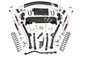 Rough Country X-Series Long Arm Suspension Lift Kit w/Shocks 4.5 in. Lift  -  61622