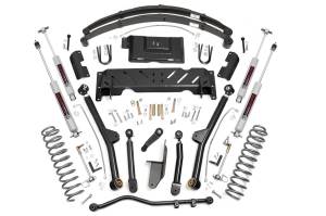 Rough Country X-Series Long Arm Suspension Lift Kit w/Shocks 4.5 in. Lift  -  61722