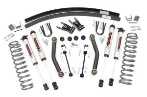 Rough Country Suspension Lift Kit w/Shocks 4.5 in. Lift V2 Rear AAL  -  62370