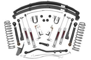 Rough Country - Rough Country Suspension Lift Kit w/Shocks 4.5 in. X-Series Easy bolt on Installation Premium N3 Series Shocks  -  63330 - Image 1