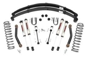 Rough Country - Rough Country Suspension Lift Kit w/Shocks 4.5 in. Lift Lifted Coil Springs  -  63370 - Image 1