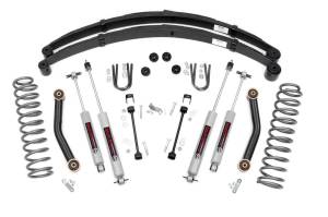 Rough Country Suspension Lift Kit w/Shocks 4.5 in. Lift  -  633N2