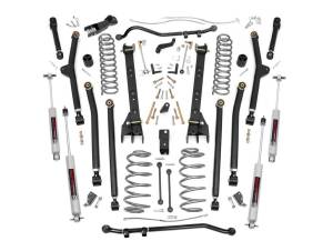 Rough Country X-Series Suspension Lift Kit w/Shocks 4 in.  -  63830