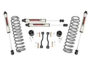 Rough Country - Rough Country Suspension Lift Kit w/Shocks 2.5 in. w/V2 Monotube Shocks Incl. Coil Springs  -  64870 - Image 1