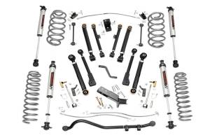 Rough Country Suspension Lift Kit w/Shocks 4 in. Lifted Coil Springs  -  66171