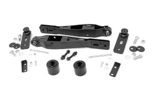 Rough Country - Rough Country Suspension Lift Kit 2 in. Upper/Lower Strut Spacers Lower Control Arms X-Flex Joints Rubber Bushing  -  66501 - Image 1