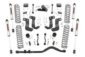 Rough Country Suspension Lift Kit w/Shocks 3.5 in. Lift Incl. Control Arm Drop V2 Monotube Shocks  -  66870