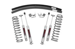 Rough Country Suspension Lift Kit w/Shocks 3 in. Lift  -  670N2