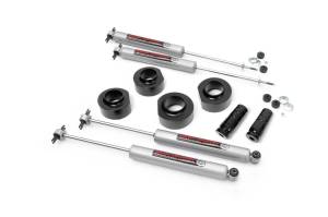 Rough Country Suspension Lift Kit w/Shocks 1.5 in. Easy Bolt-On installation Incl. Hardware Premium N3 Series Shocks  -  68530