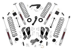 Rough Country Suspension Lift Kit w/Shocks 3.5 in. Control Arm Drop Easy Bolt-On installation Premium N3 Series Shocks  -  69330