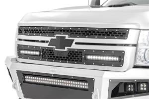 Rough Country - Rough Country Mesh Grille w/LED  -  70155 - Image 4
