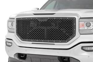 Rough Country - Rough Country Mesh Grille Incl. Outer Grille Inner Grille Mounting Brackets Mounting Hardware  -  70156 - Image 4