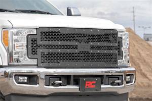 Rough Country - Rough Country Mesh Grille Incl. Outer Grille Inner Grille Mounting Brackets Mounting Hardware  -  70213 - Image 2
