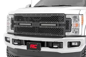 Rough Country Mesh Grille w/LED  -  70216