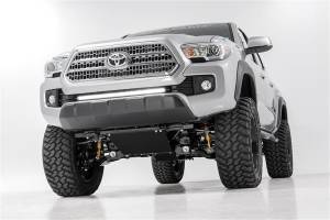 Rough Country - Rough Country LED Bumper Kit 30 in. Incl. Single-Row Cree LED Light Bar Black Series w/Cool White DRL  -  70619BLDRL - Image 5