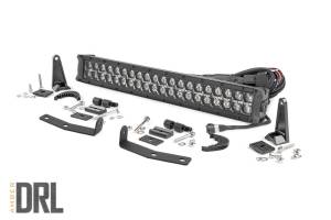 Rough Country LED Bumper Kit Black Light Mount  -  70645DRLA