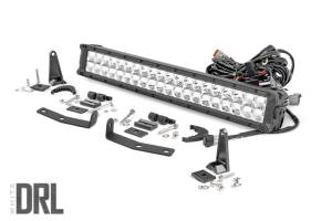 Rough Country LED Bumper Kit Chrome Light Mount  -  70646DRL