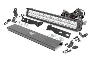 Light Bars & Accessories - Light Bars - Rough Country - Rough Country Hidden Bumper Chrome Series LED Light Bar Kit  -  70776